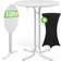 Casaria White 110x70 cm with Slip Cover Outdoor Bar Table
