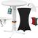 Casaria White 110x70 cm with Slip Cover Outdoor Bar Table