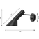 Louis Poulsen AJ SW Hardwired Black Wandlampe ∅ 9cm