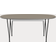 Fritz Hansen Superellipse B620 Brown Ottowa/Matt Black Matbord 100x270cm