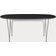 Fritz Hansen Superellipse B620 Black/Matt Bright Spisebord 100x270cm