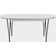 Fritz Hansen Superellipse B620 White/Matt Black Dining Table 100x270cm