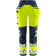 Fristads 2664 GSTP Stretch Trousers - Yellow/Navy