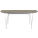 Fritz Hansen Superellipse B620 Brown Ottawa/Matt White Dining Table 100x270cm