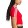adidas Women 3-Stripes Baby T-shirt - Better Scarlet/White
