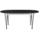 Fritz Hansen Superellipse B620 Black/Matt Black Dining Table 100x270cm