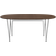 Fritz Hansen Superellipse B620 Walnut/Bright Spisebord 100x270cm