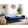 Beliani Selnes Navy Blue Sofa 212cm 3-Sitzer