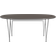 Fritz Hansen Superellipse B620 Grey/Matt Bright Matbord 100x270cm