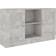 vidaXL 802781 Concrete Grey Sideboard 120x70cm