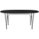 Fritz Hansen Superellipse B620 Black/Matt Brown Bronze Spisebord 100x270cm