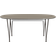 Fritz Hansen Superellipse B620 Brown Ottawa/Matt Brown Bronze Spisebord 100x270cm