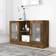 vidaXL Display Smoked Oak Storage Cabinet 120x70cm