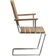 Grythyttan A2 - Untreated Teak with Hot-Dip Galvanized Frame Garden Dining Chair