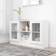 vidaXL Display White Storage Cabinet 120x70cm