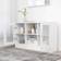 vidaXL Display White Storage Cabinet 120x70cm