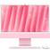 Apple iMac, 24-inch, M4 Chip, 10-core CPU, 10-core GPU, 24GB Unified Memory, 512GB SSD Storage Pink