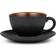 Bitz Black/Amber Tea Cup 24cl