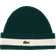 Lacoste Rib Knit Carded Wool Beanie - Green/White