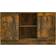 vidaXL 815624 Smoked Oak Skænk 120x70cm