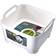 Joseph Joseph Wash & Drain White Dish Drainer 30cm