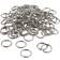 Creativ Company Round Key Rings 15mm 100pcs