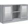 vidaXL Display Sonoma Grey Opbevaringsskab 120x70cm