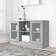 vidaXL Display Sonoma Grey Opbevaringsskab 120x70cm