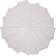 Watt & Veke Anna Linen White Ceiling Flush Light ∅ 60cm