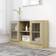 vidaXL Display Sonoma Oak Storage Cabinet 120x70cm