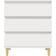 vidaXL 823040 White Chest of Drawer 60x70cm