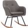 vidaXL Fabric Light Grey Gungstol 79cm