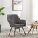 vidaXL Fabric Light Grey Gungstol 79cm