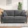 17 Stories Corduroy Grey Sofa 452.1cm 2 Seater
