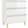 vidaXL 823042 Glossy White Chest of Drawer 60x70cm
