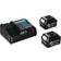 Makita 2xBL1041B + DC10SB Black