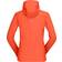 Norrøna Women's Falketind Warmwool2 Stretch Zip Hood - Orange Alert