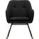 vidaXL Fabric Black Gungstol 79cm