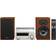 Denon D-M41DAB Silver/Cherry Wood