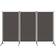vidaXL 3 Panels Anthracite Rumsavdelare 260x180cm 3st