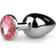 Easytoys Metal Butt Plug Pink