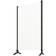 vidaXL 3 Panels White Rumdeler 260x180cm 3stk