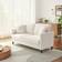 17 Stories Nikali Beige Sofa 375.9cm 3 Seater