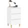 vidaXL Solid Wood White Bedside Table 35x40cm