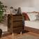 vidaXL Solid Wood Brown Oak Sängbord 35x40cm