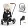 Cybex Priam Off White/Chrome Black (Travel system)
