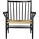 FDB Møbler J82 Beech Black Loungestol 84.5cm