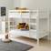 Happy Beds Wooden Durham White 3ft Bunk Bed
