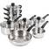 Swan Townhouse 8 Piece Stainless Steel Cookware Set