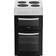 Indesit 50cm Twin Cavity Electric Cooker 54L